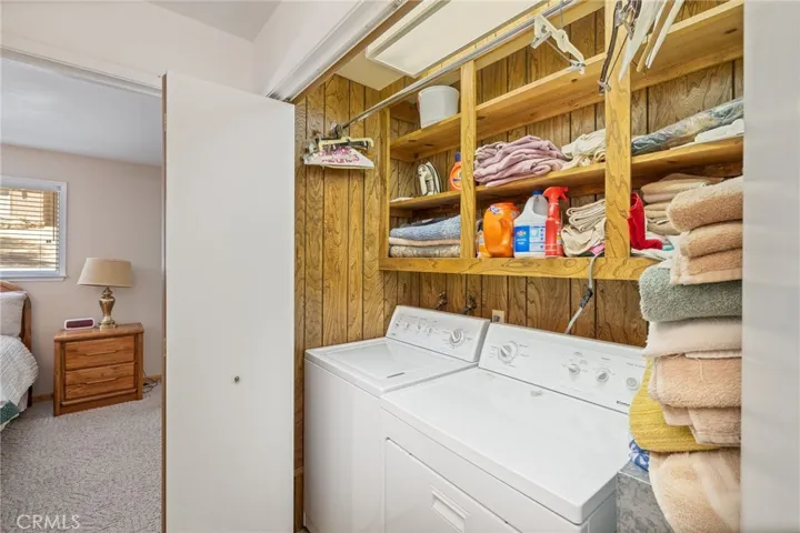 laundry closet main level