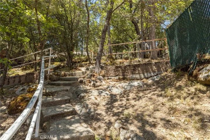 stairs to boat slip area