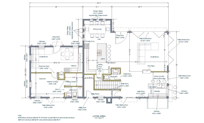 1st Floor Plans