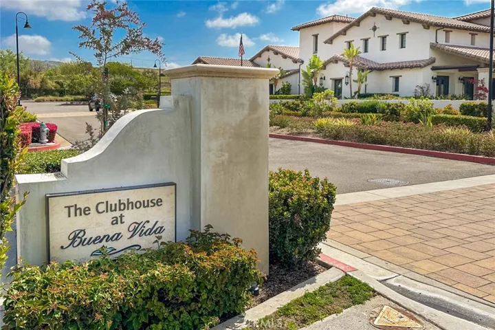Clubhouse entry area