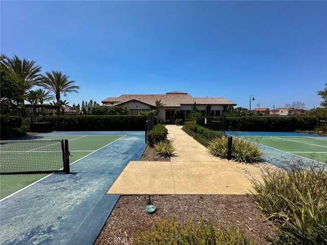 Pickleball court