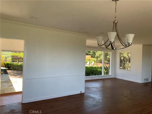 Door on left is Entrance to Extra Room off Dining area.