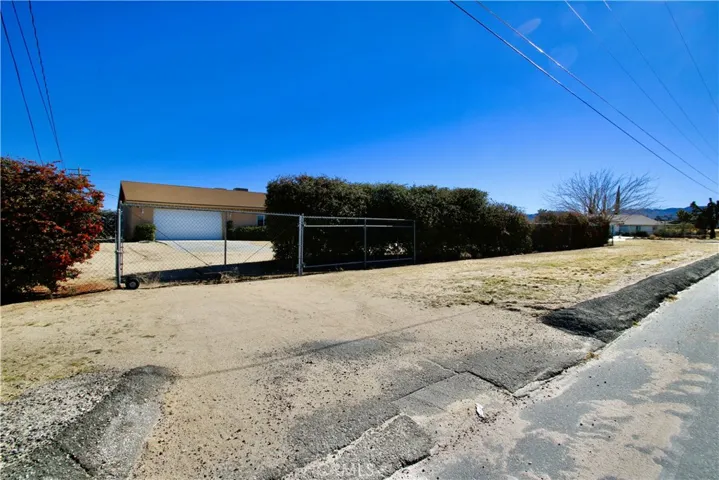 Private gate/entrance to second garage