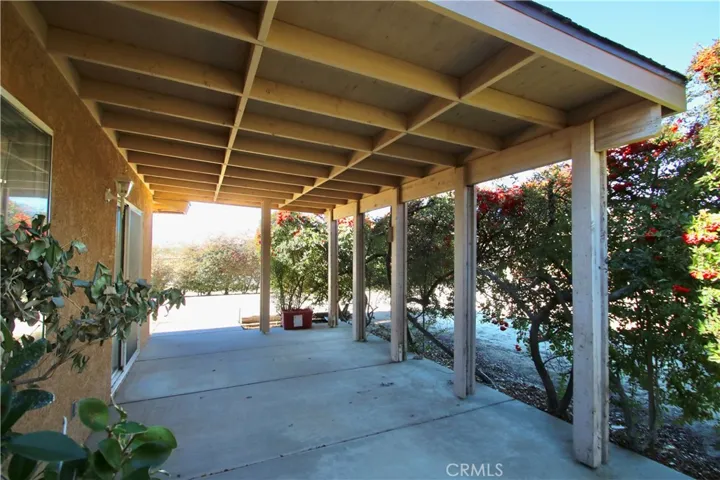 Covered patio