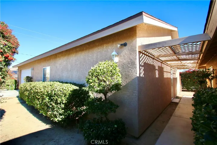 Entry into back garage