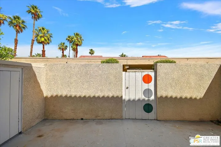 Back patio