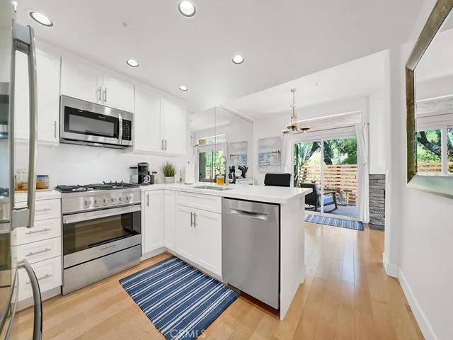 A Fisher and Paykel gas stove and oven is just one highlight of your new chef's kitchen.