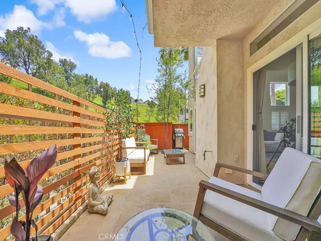 Another view of the backyard.