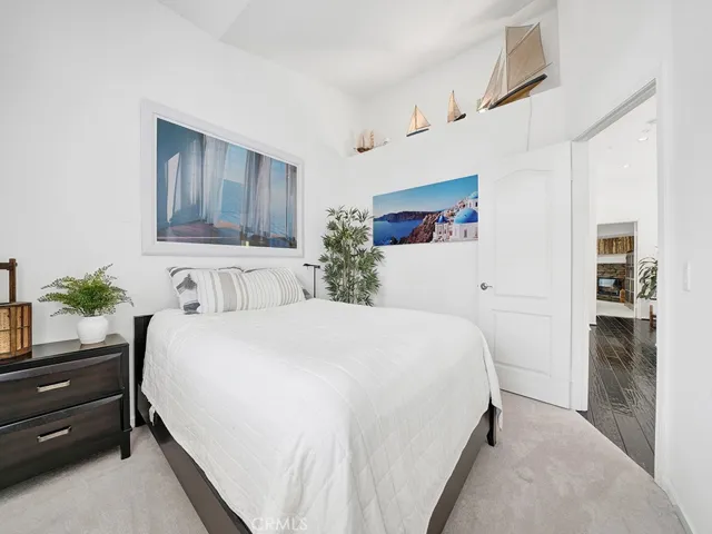 Another view of the upstairs guest bedroom.