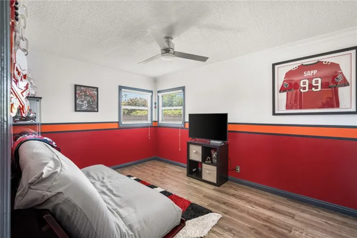 Bedroom 3 used as an entertainment room.