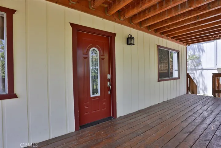 Front door.