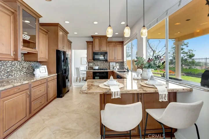 Custom Remodeled Kitchen with Upgraded Cabinets & Appliances Plus Great Panoramic Views