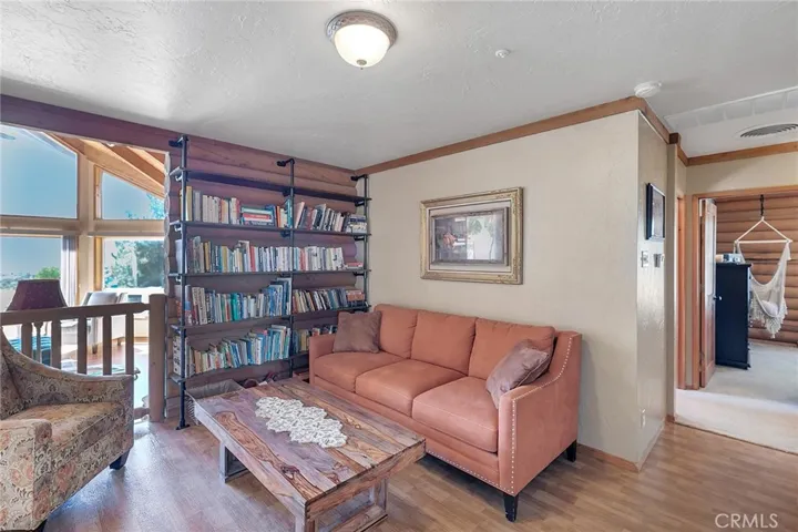 Reading Corner with Custom Book Shelves