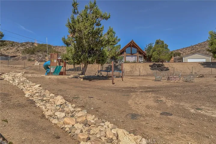 Fenced in Playground