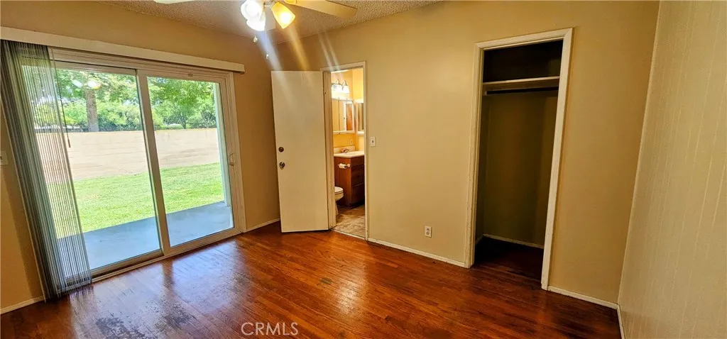 This room has Slide Door out to the back yard