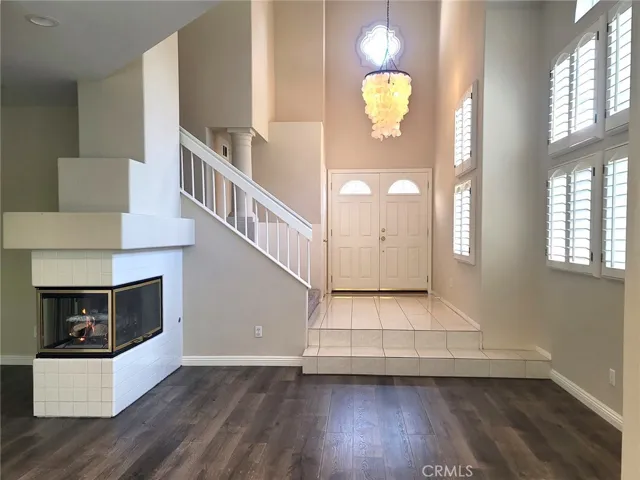 View of entry from living room