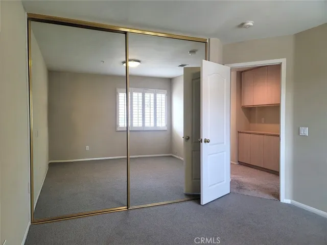 2nd bedroom has mirrored wardrobe closet