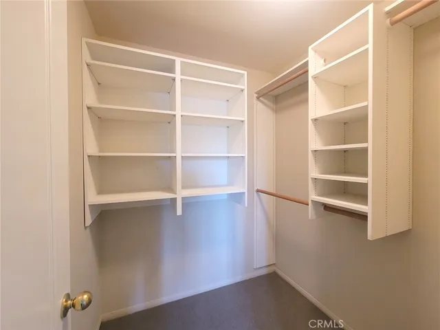 Walk-in closet in 3rd bedroom
