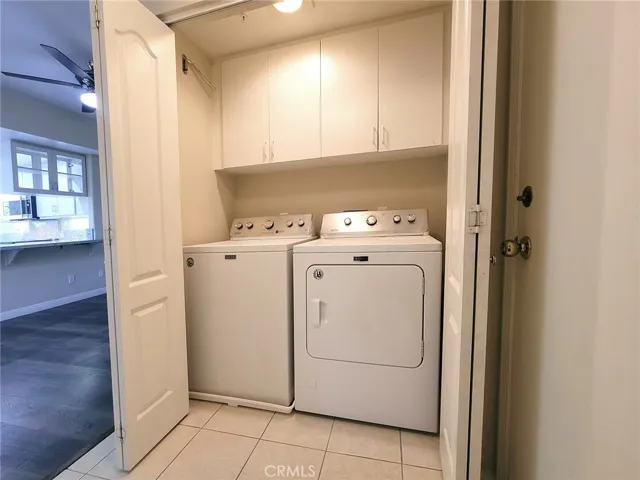 Laundry closet downstairs
