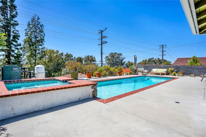 Enjoy your own private pool and spa.