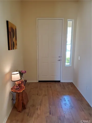 front door.