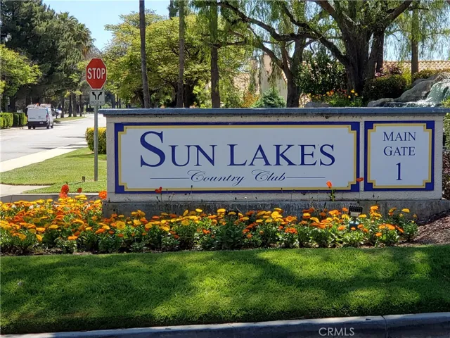 entrance to community