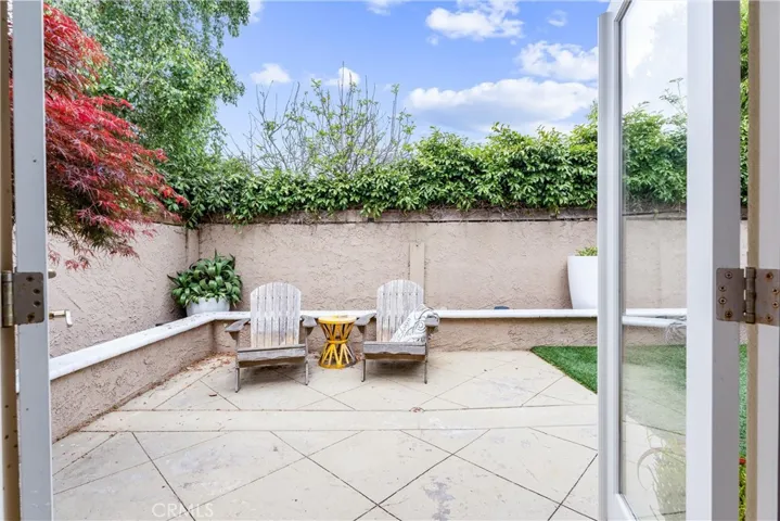 Patio off of Primary Suite