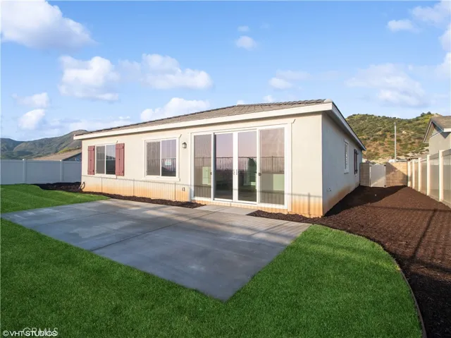 Rear yard