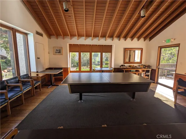 Community Club Room Pool/PingPong Table