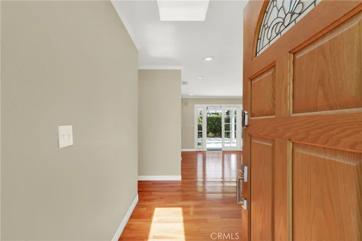 Entry to 9081 Mediterranean Drive
