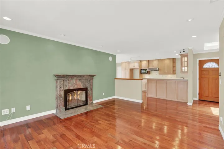 Living room has surround sound