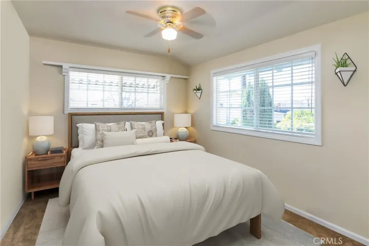 2nd bedroom upstairs virtually staged