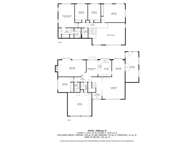 Floor Plan  - 1st & 2nd