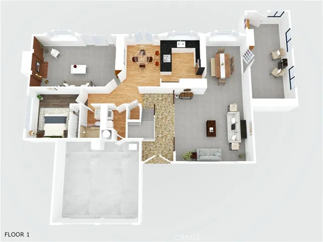 First Floor - 3D Floor plan