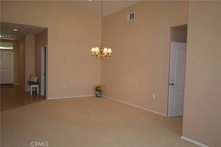Dining room area