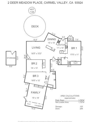 2 Deer Meadow, Carmel Valley, California 93924