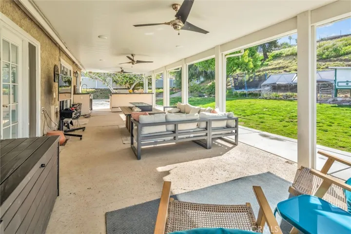Back patio