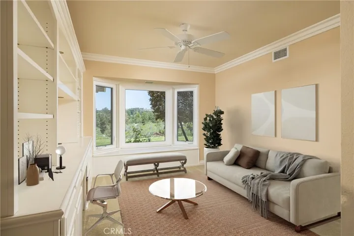 Secondary bedroom virtually staged