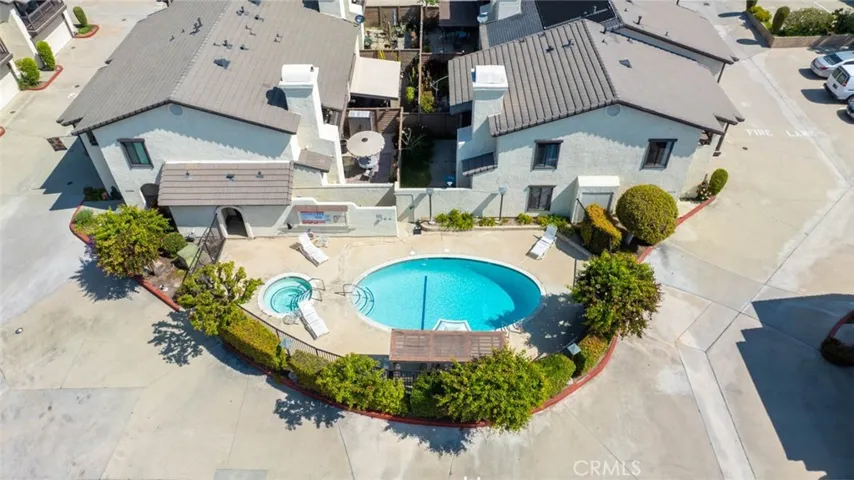 One of two community pools/spa right out our front door