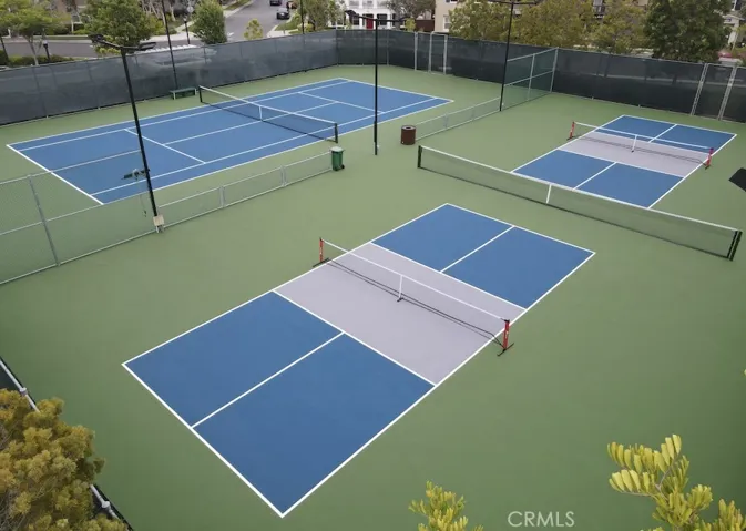 Tennis and pickleball courts