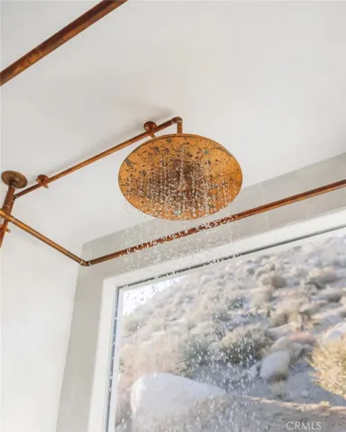 Overhead rain shower