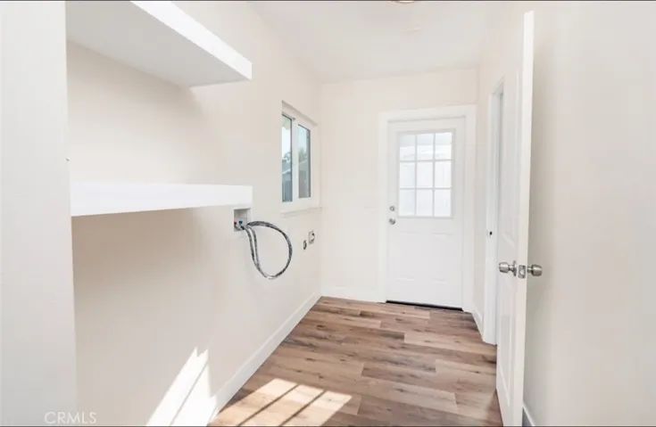 Laundry area