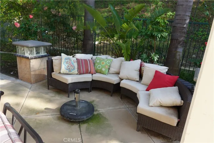 Patio area