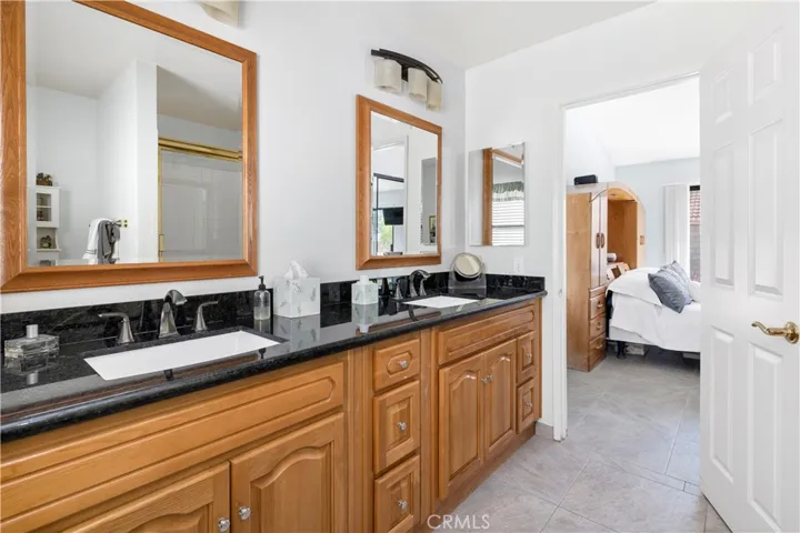 Master Bathroom with Dual Sinks