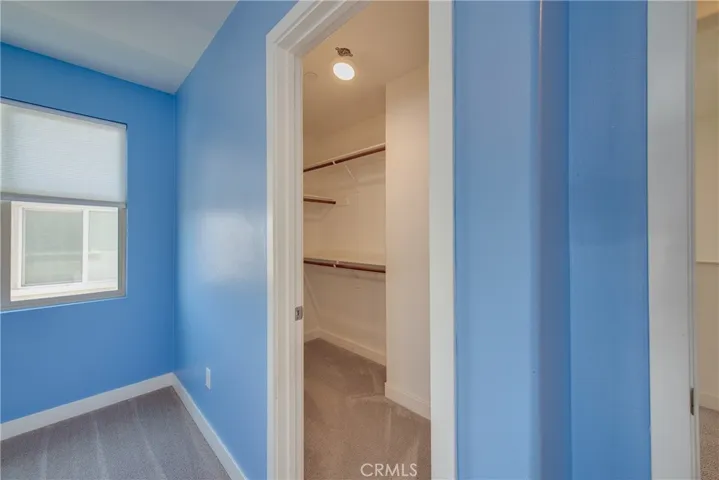 There is a large walk-in closet in Bedroom 3.