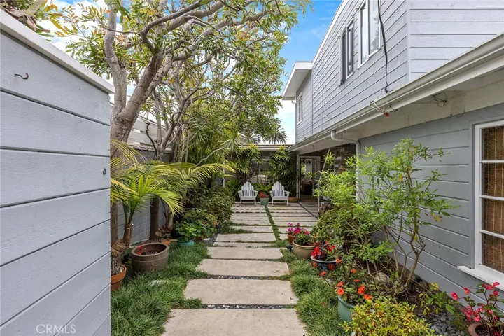 Courtyard entry