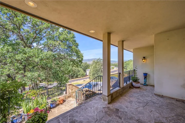 Covered front porch
