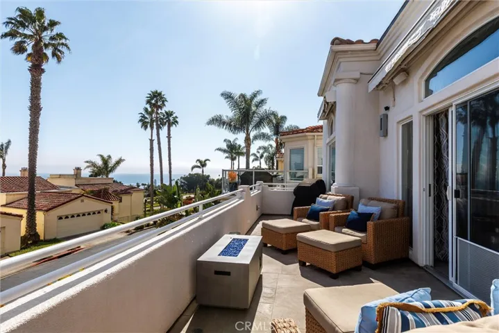 South facing ocean view deck