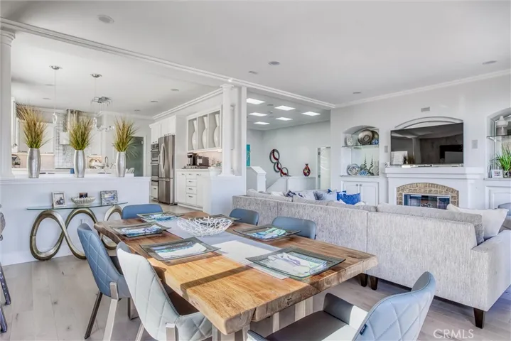 Dining Area with ocean views