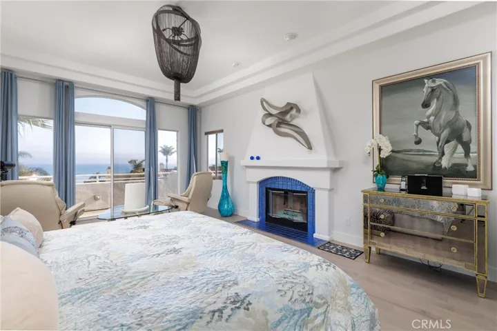 Master Bedroom with fireplace